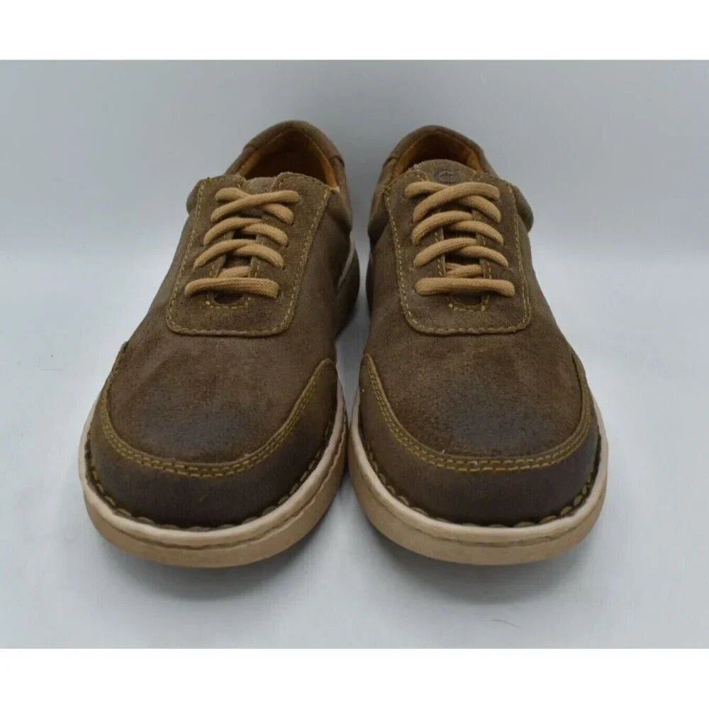 Born Mens‎ Size 9 Dustin Taupe Distressed Leather Casual Shoes